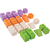 Bigjigs Baby Drevené spojovacie kocky Basic set