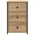 Noćni ormar s ladicama 2 pcs Smeđa 40 x 36 x 60 cm