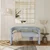 Livin Hill Oblazinjena klop, 124,5x75x56 cm, modra