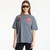 Majice District Vision California Cotton Tee UNISEX Run With Heart Coastal Grey S