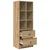 Highboard s ladicama Umjetnički hrast 45,5 x 34 x 127 cm