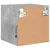 TV ormarić s LED svjetlima siva boja betona 30 x 28,5 x 30 cm