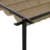 Gazebo 300 x 300 x 200 cm Sivosmeđa Poliester