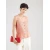 VERO MODA Bluza VMBUMPY svetlo rdeča/bela