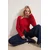 Trendyol Milla ženska bluza Twoaw26Bz00046, crvena-crvena