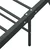 Okvir za krevet sivi metalni 100 x 200 cm