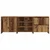 Kreveta 3 pcs Staro drvo 70 x 41 x 75 cm Konstruirano drvo