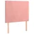 Vidaxl Box spring postelja z vzmetnico roza 90x190 cm žamet