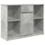 Komoda s ladicama beton siva 101x35x76 cm konstruirano drvo