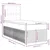 Vidaxl Box spring postelja z vzmetnico modra 80x200 cm žamet