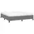 VIDAXL Posteljni okvir temno siv 160x200 cm blago