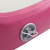 vidaXL Strunjača na napuhavanje s crpkom 600 x 100 x 15 cm PVC roza