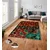 Conceptum Hypnose Tepih Asr Crpt-100, Pravougaoni, 120x180 cm, Crveni