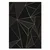 Conceptum Hypnose tepih Asr Crpt-107, pravougaoni, 100 x 180 cm, crni