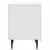 Noćni ormar 2 pcs Bijela 43 x 34,5 x 49,5 cm Konstruirano drvo