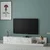 Hanah Home TV komoda Major, 180 cm, mermer Marmo / bela