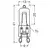 Komplet 10x sijalica za rernu HALOPIN G9/25W/230V 2700K - Osram