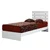 Hanah Home Ram za krevet Fuga 120, 125x100x205 cm, Beli