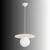 Opviq luster Vesper 20700-A, 1 × G9, bež