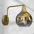 Zidna lampa MONTE 1xE27/60W/230V zlatna