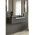 Hanah Home komoda Meyra 120, 120 cm, antracit / zlatna