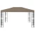 Paviljon 4x3 m taupe
