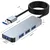 INF Visokohitrostno vozlišče USB 3.0 s 4 vrati - elegantno in učinkovito, (21748736)