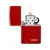 Zippo Upaljač Metallic, Crveni