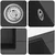 Umivaonik Crna 670 x 460 mm Granit