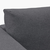 VIMLE Sofa 4-sed i lenjivac, Gunnared zagasitosiva