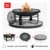 Cook King Vrtno kurišče VIKING 80 cm + žar plošča + podstavek