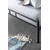 Woody Fashion Double Bedstead K25 - Black (120 x 200)