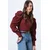 Trend Alacati Stili Ženska bluza dugih rukava Alc-X13069, Crvena