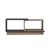 Hanah Home Klub sto Consept 90x36x45cm Antracit-Hrast