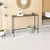 HANAH HOME Sideboard komoda Canvas Black Fume