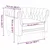 Sofa Svijetlo siva 78,5 x 74,5 x 74,5 cm Poliester