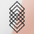 WALLXPERT Zidna dekoracija Geometry