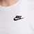 Nike W NSW CLUB SS TEE, ženska majica, bijela DX7902