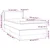 Vidaxl Box spring postelja z vzmetnico svetlo siva 90x200 cm blago