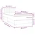Vidaxl Box spring postelja z vzmetnico LED roza 80x220 cm žamet