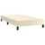 Vidaxl Box spring postelja z vzmetnico krem 80x200 cm umetno usnje