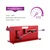 HiSmith HS21-APP Table Top 2.0 Pro 100W Premium Sex Machine with Remote and App Red