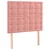 Vidaxl Box spring postelja z vzmetnico roza 90x190 cm žamet