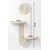 HANAH HOME Zidna polica Artmtkwll3 White