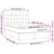 Vidaxl Box spring postelja z vzmetnico črna 140x200 cm blago