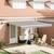 Skrovita tenda s Svjetlosiva 400 ×350 cm tkanina