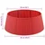 BožićnaSuknjazaDrvce Crvena O 65 x 24 cm Plastika