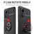 Magnet Ring ovitek Xiaomi Redmi Note 12S, Moder