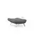 Atelier del Sofa Fotelja Misa 88x90x105cm Siva