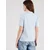 TOMMY HILFIGER Majica 1985  pastelno modra